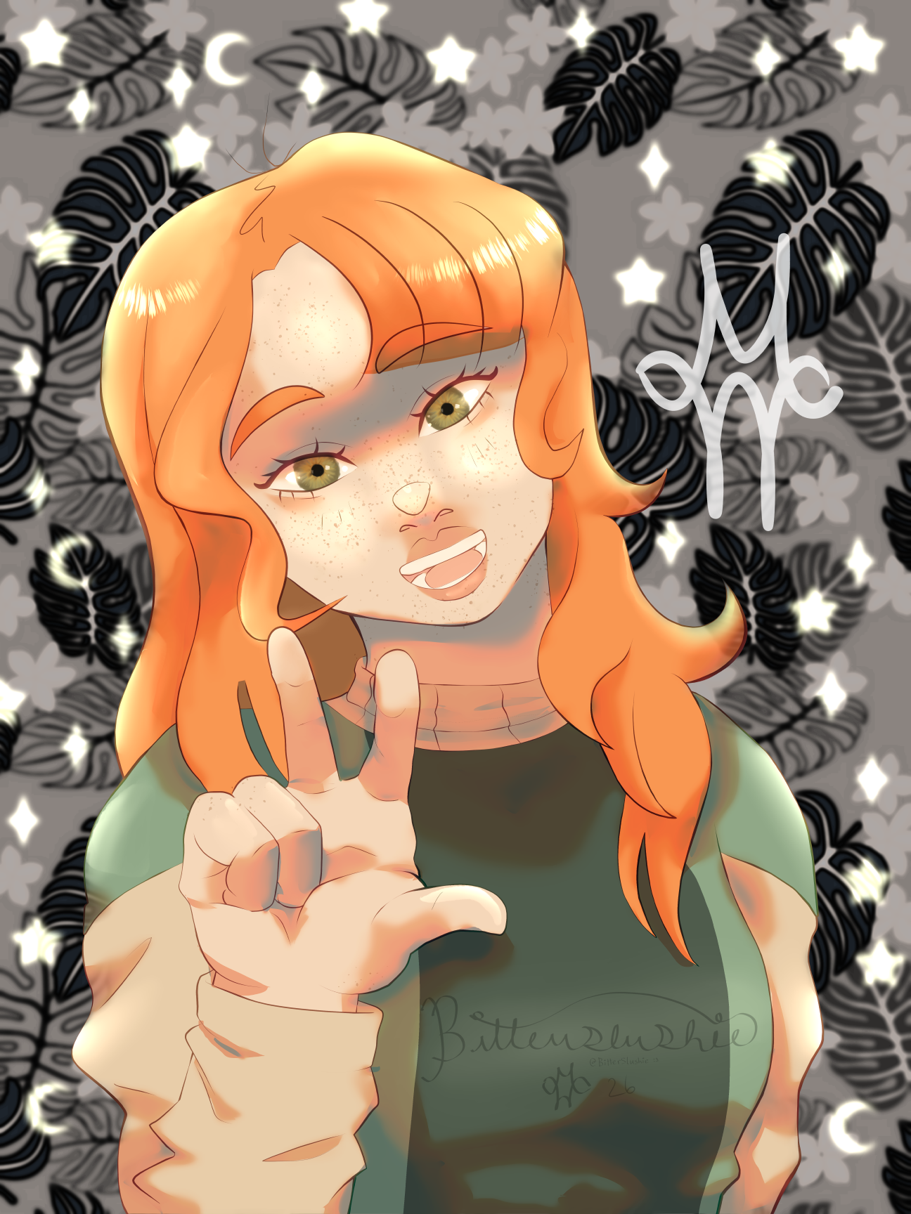 Self-portrait icon